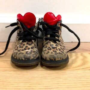 Balducci leopard high top shoes size 22
